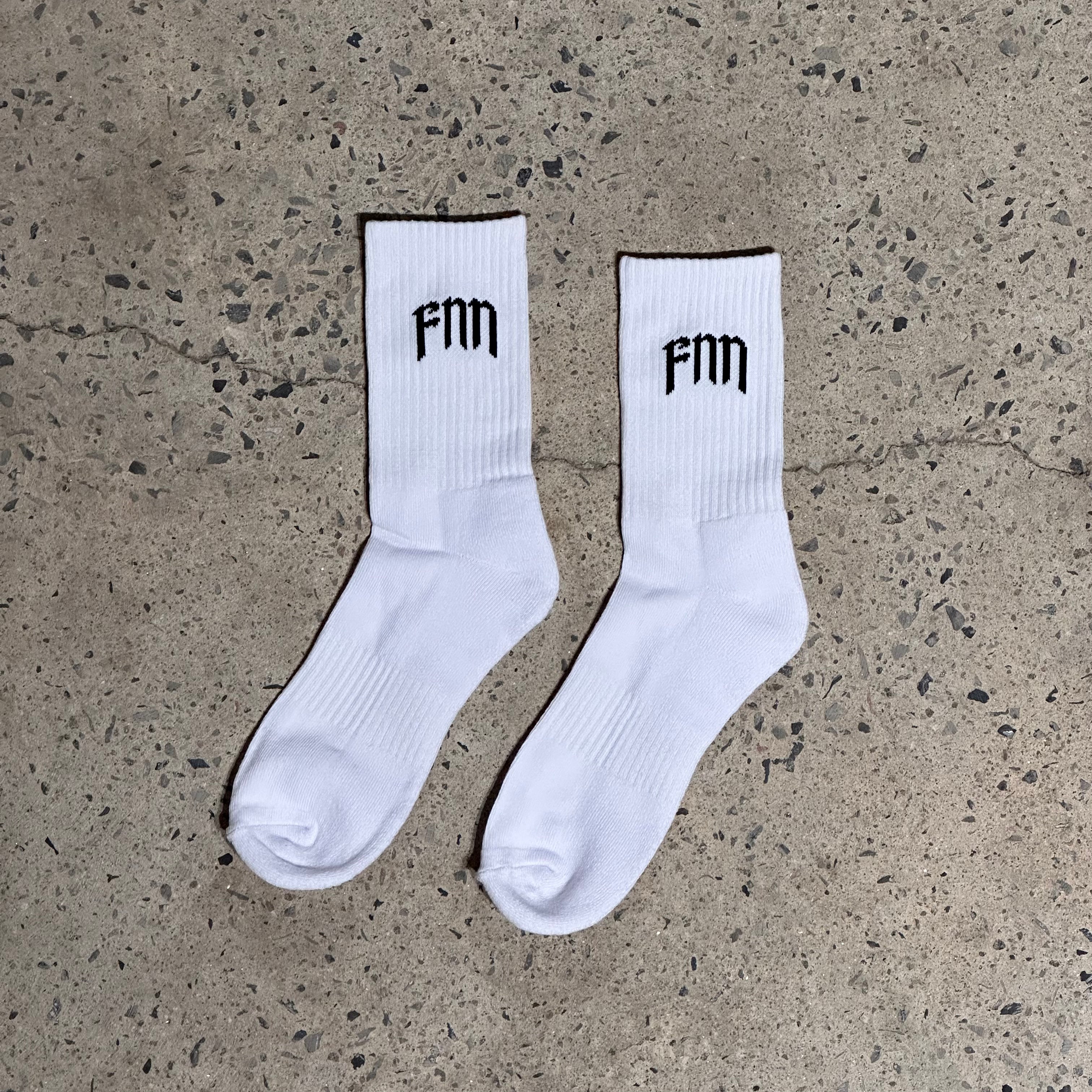 Fnn Socks ( White )